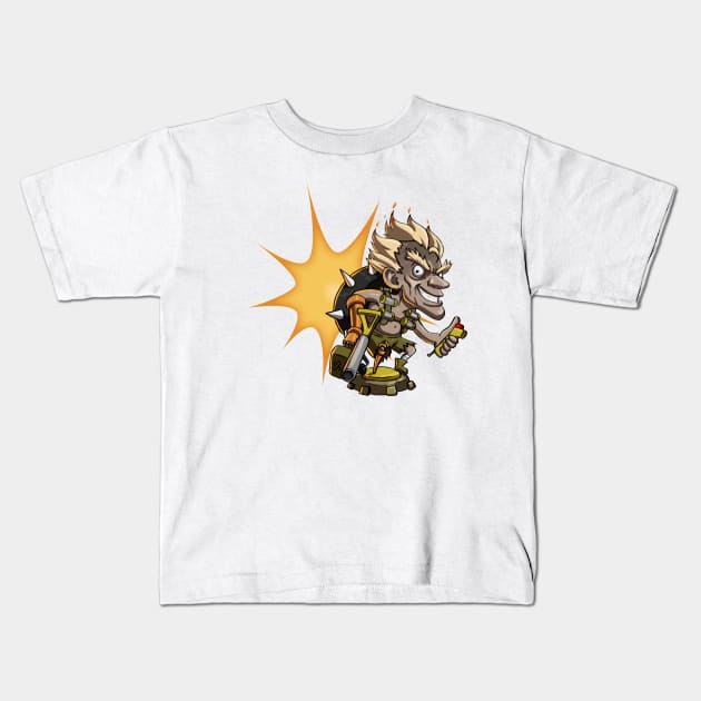 OW - Junk Chibi Kids T-Shirt by An_dre 2B